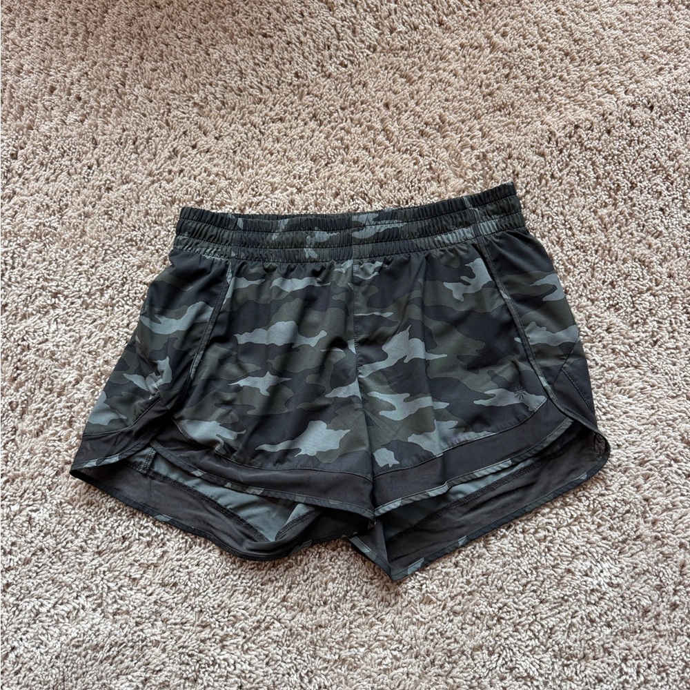 Athleta Camo Athletic Shorts
